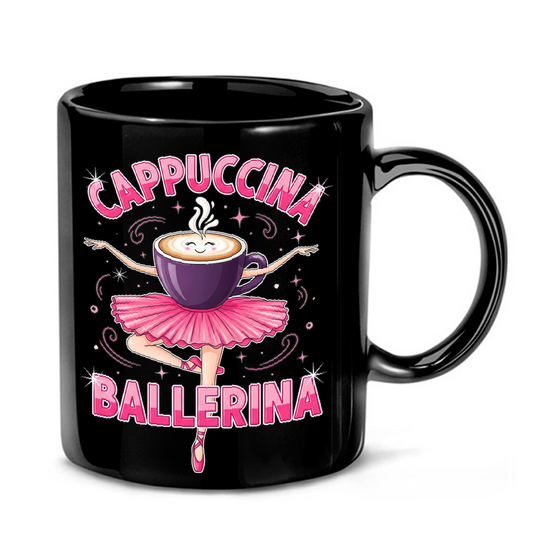 Cappuccino Ballerina Dance Mug