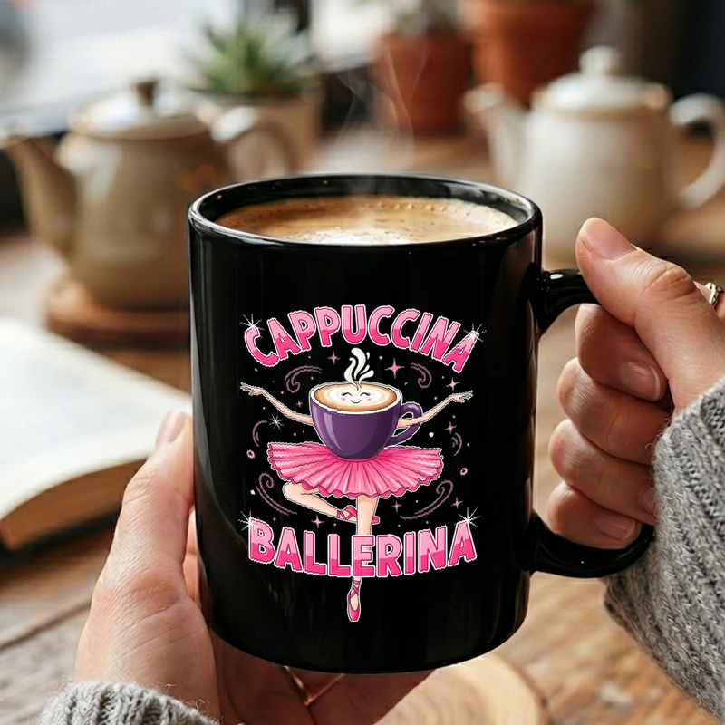 Cappuccino Ballerina Dance Mug