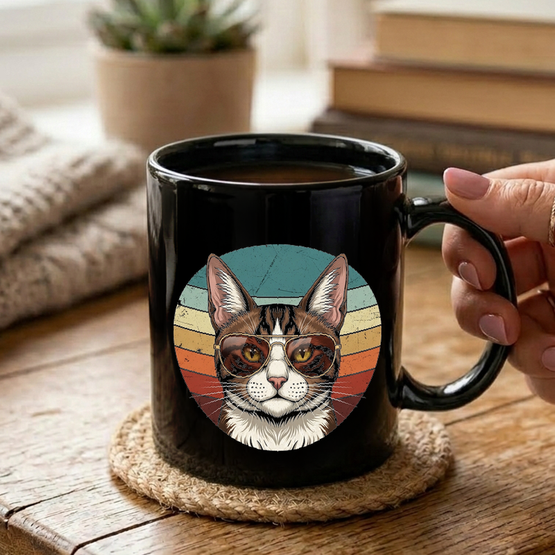 Cool Cat with Sunglasses Mug