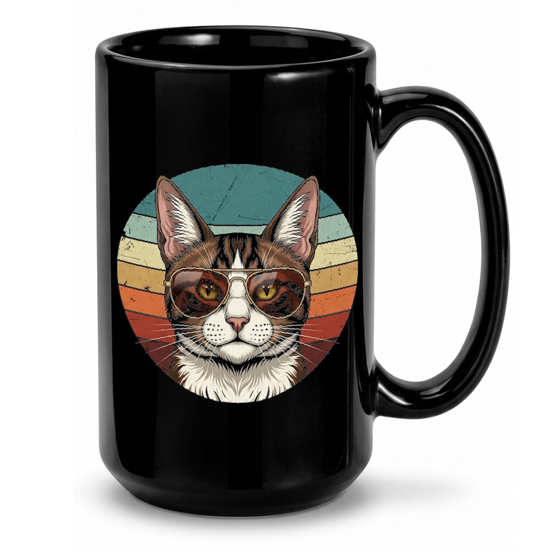 Cool Cat with Sunglasses Mug
