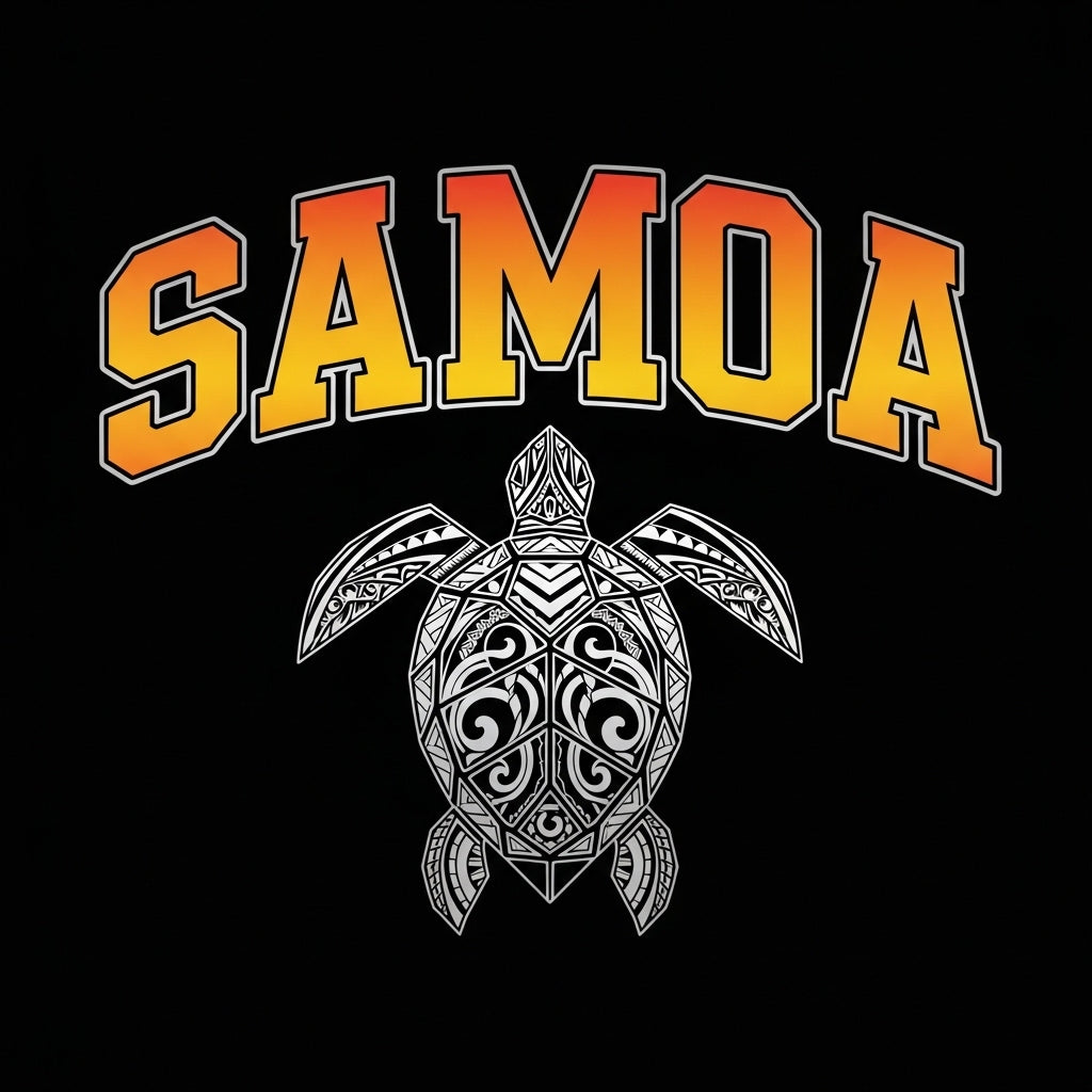 Samoan Tribal Turtle Art Mug