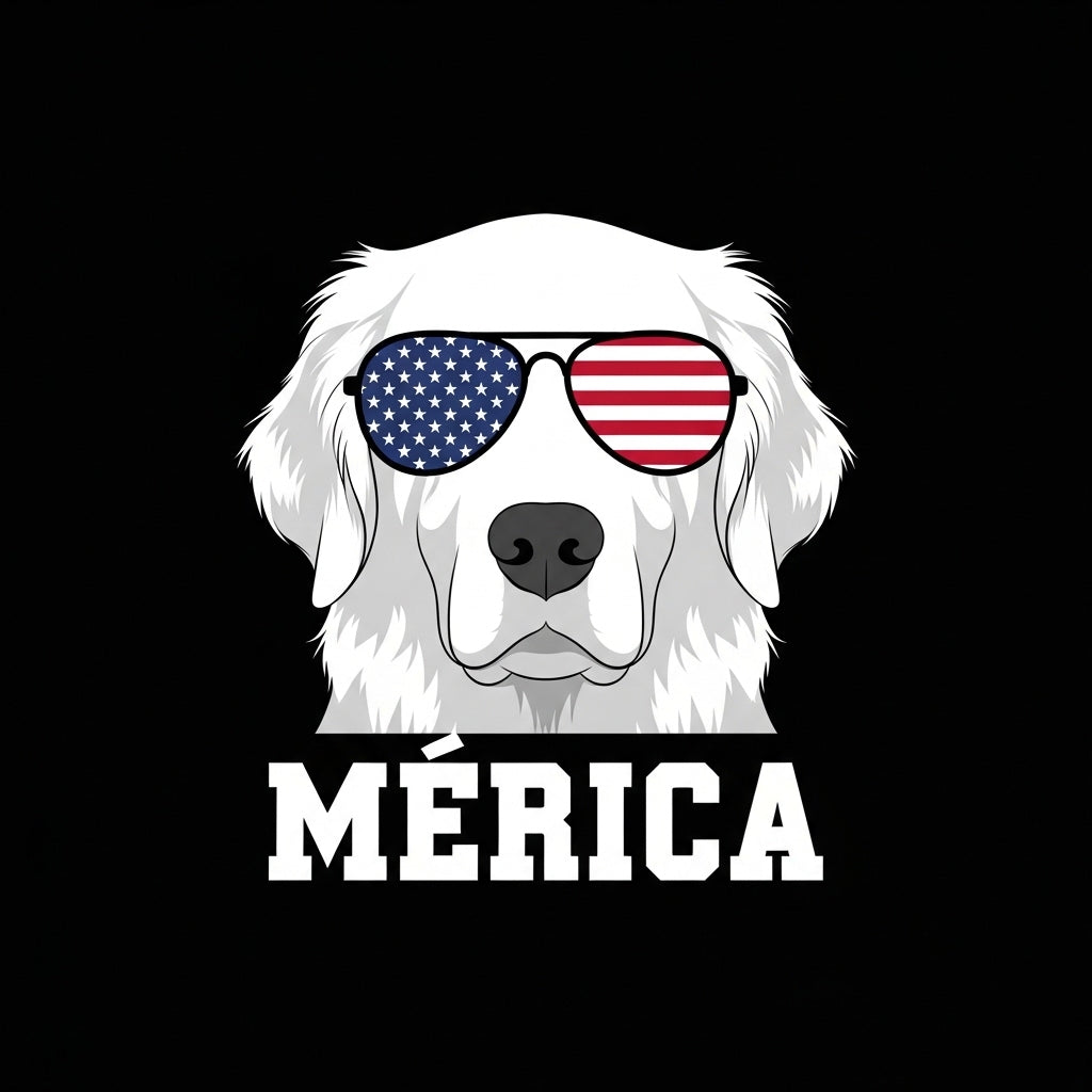 Patriotic Golden Retriever Mug