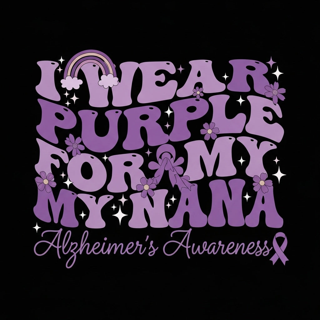 Purple Nana Alzheimer's Support Mug