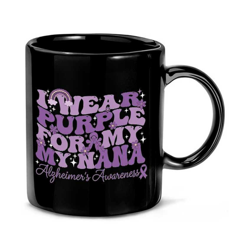 Purple Nana Alzheimer's Support Mug