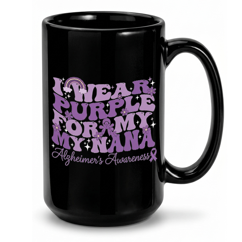 Purple Nana Alzheimer's Support Mug
