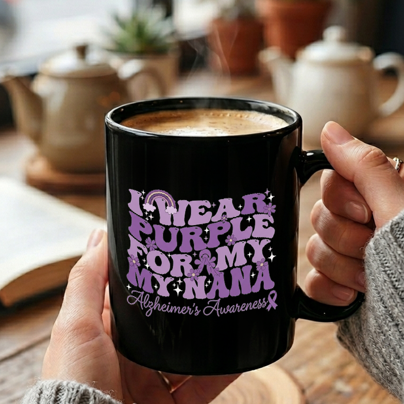 Purple Nana Alzheimer's Support Mug