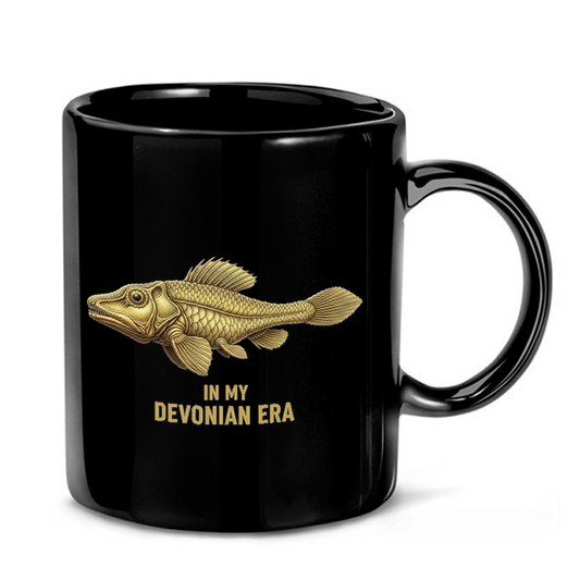 Devonian Era Tiktaalik Fossil Mug