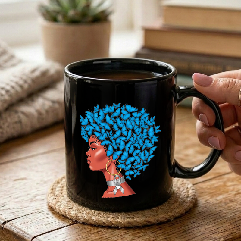 Butterfly Alopecia Awareness Mug