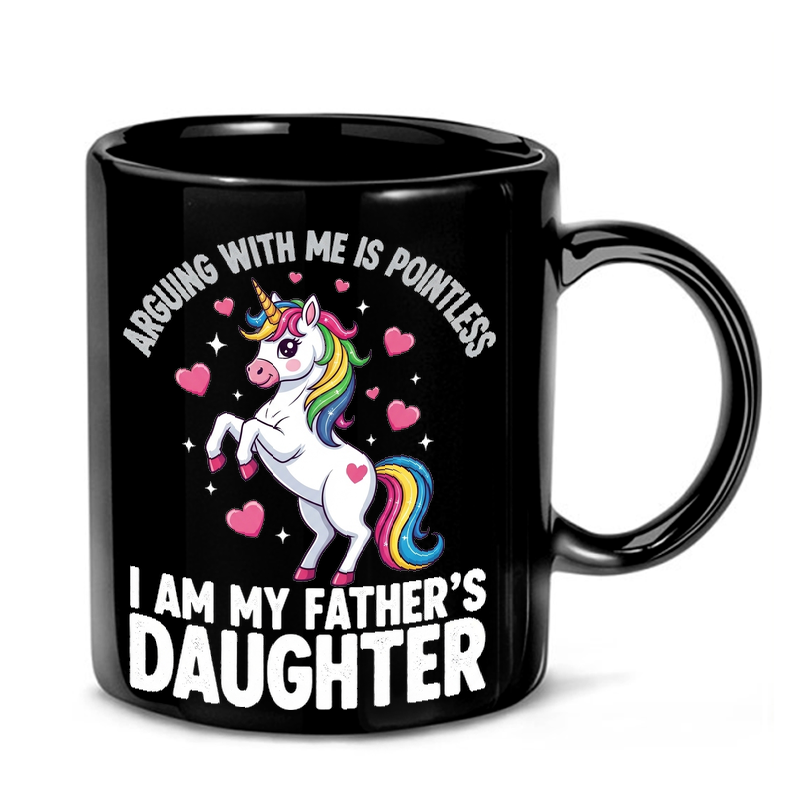 Unicorn Daughter Funny Quote Mug