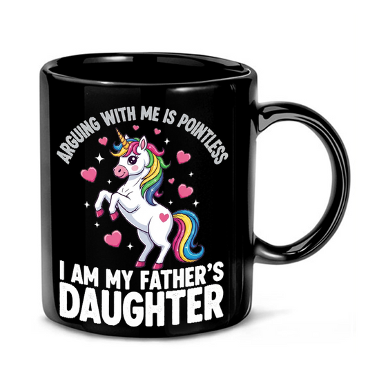 Unicorn Daughter Funny Quote Mug
