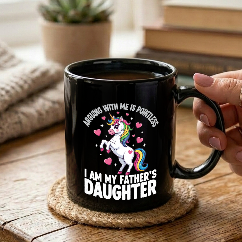 Unicorn Daughter Funny Quote Mug