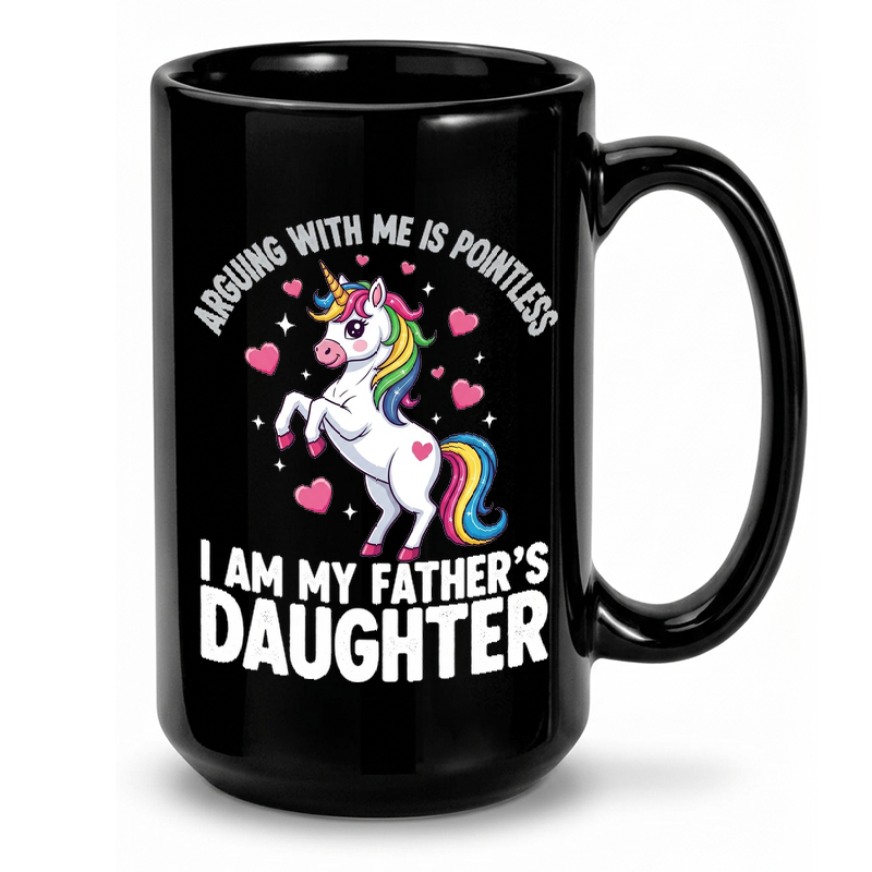 Unicorn Daughter Funny Quote Mug