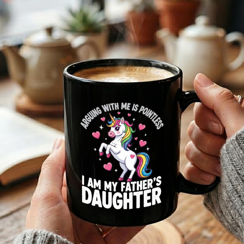 Unicorn Daughter Funny Quote Mug