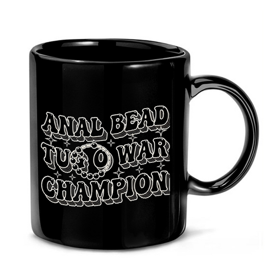 Anal Bead Tug o War Mug