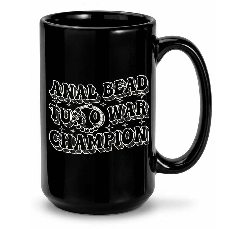 Anal Bead Tug o War Mug