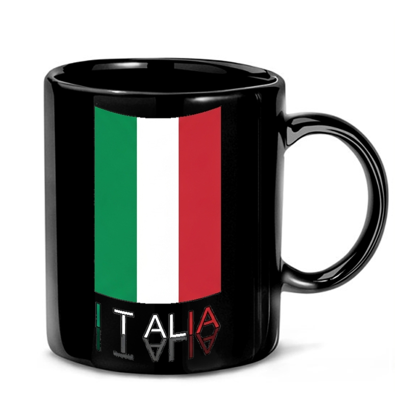 Italian Flag Typography Mug