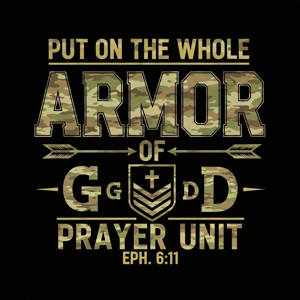 Camouflage Armor of God Mug