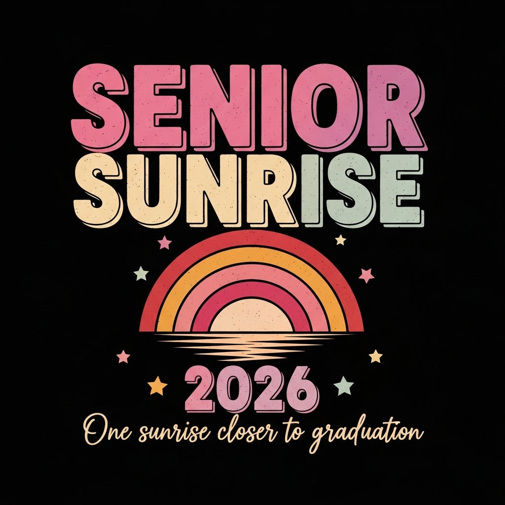 Retro Sunrise Graduation Design Mug