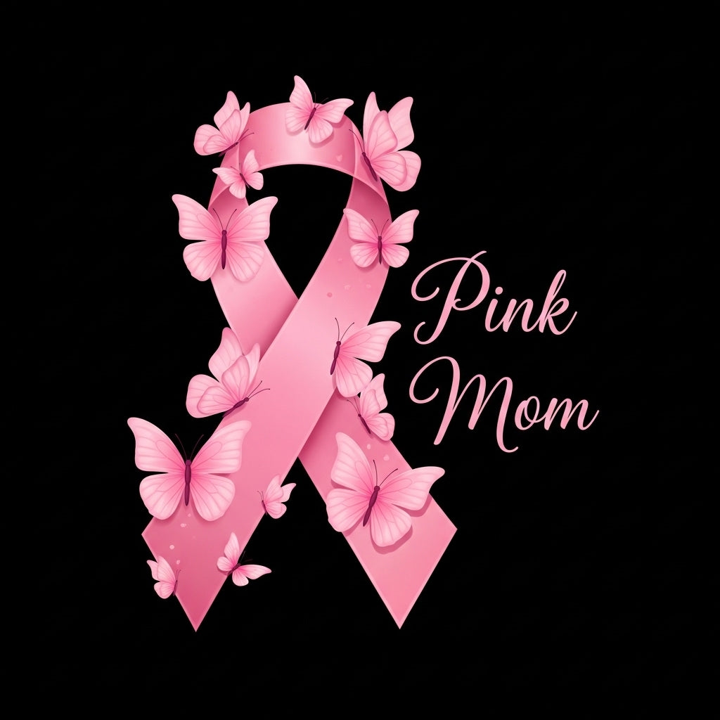 Pink Ribbon Butterfly Hope Mug