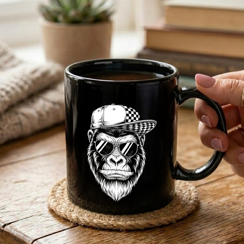 Cool Gorilla with Sunglasses Mug