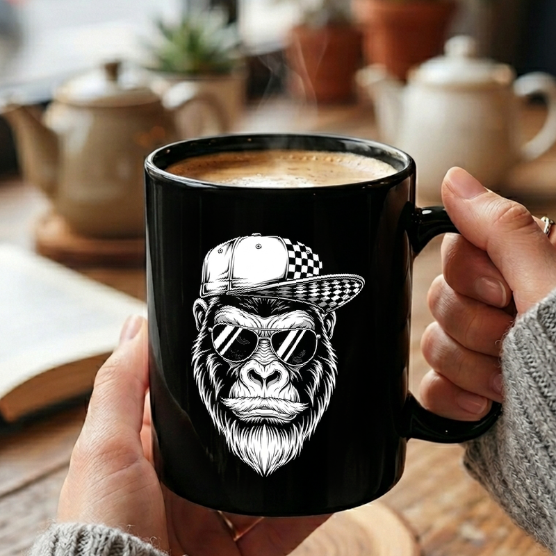 Cool Gorilla with Sunglasses Mug