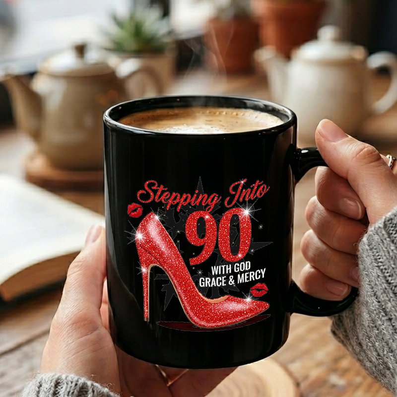 Glitter High Heel 90 Mug