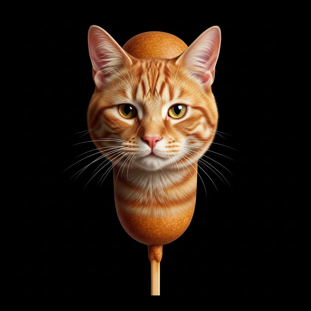 Corn Dog Cat Hybrid Mug