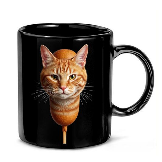 Corn Dog Cat Hybrid Mug