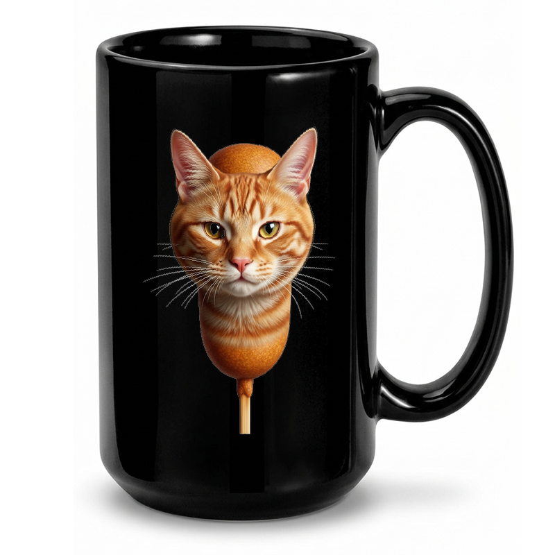 Corn Dog Cat Hybrid Mug