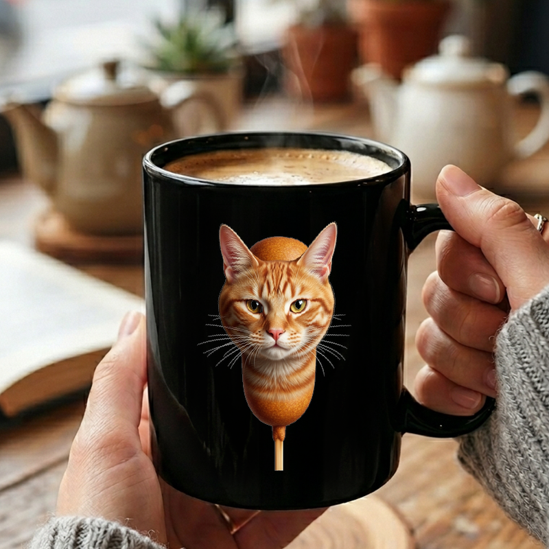 Corn Dog Cat Hybrid Mug