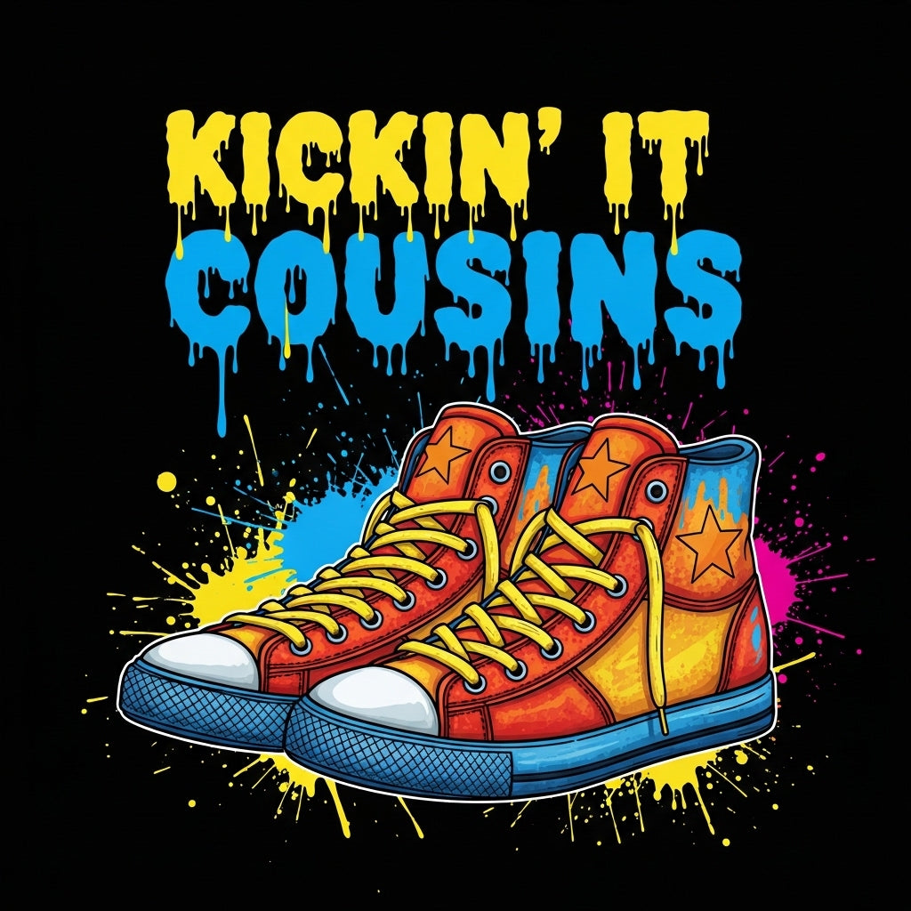 Graffiti Sneaker Family Design Mug