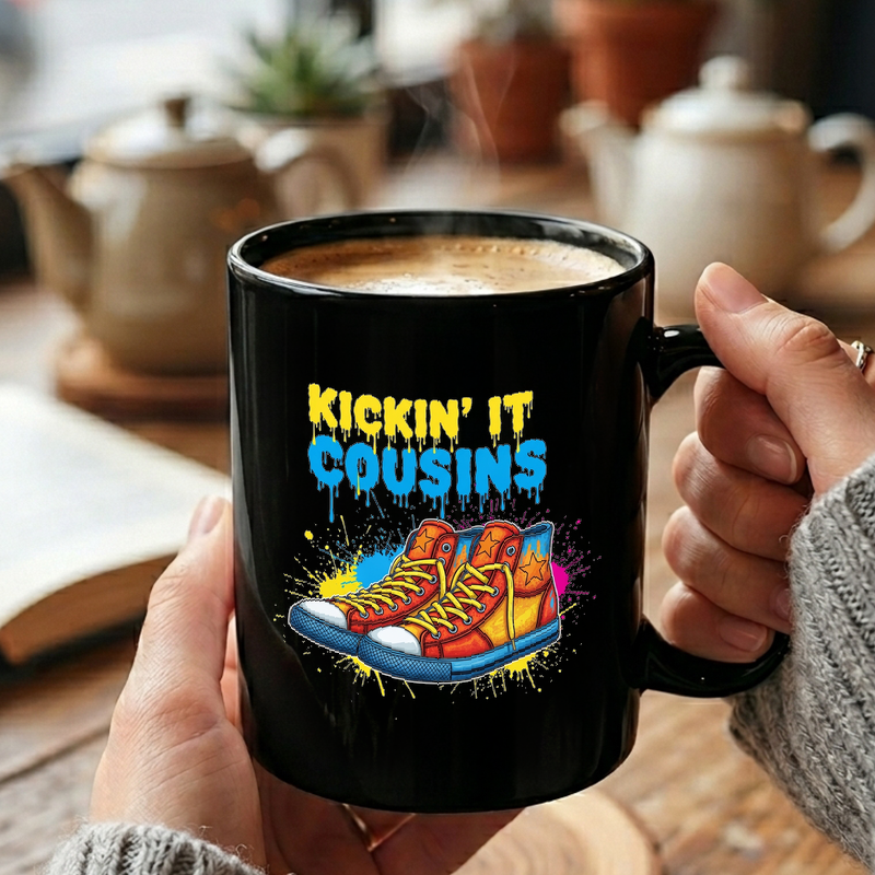 Graffiti Sneaker Family Design Mug