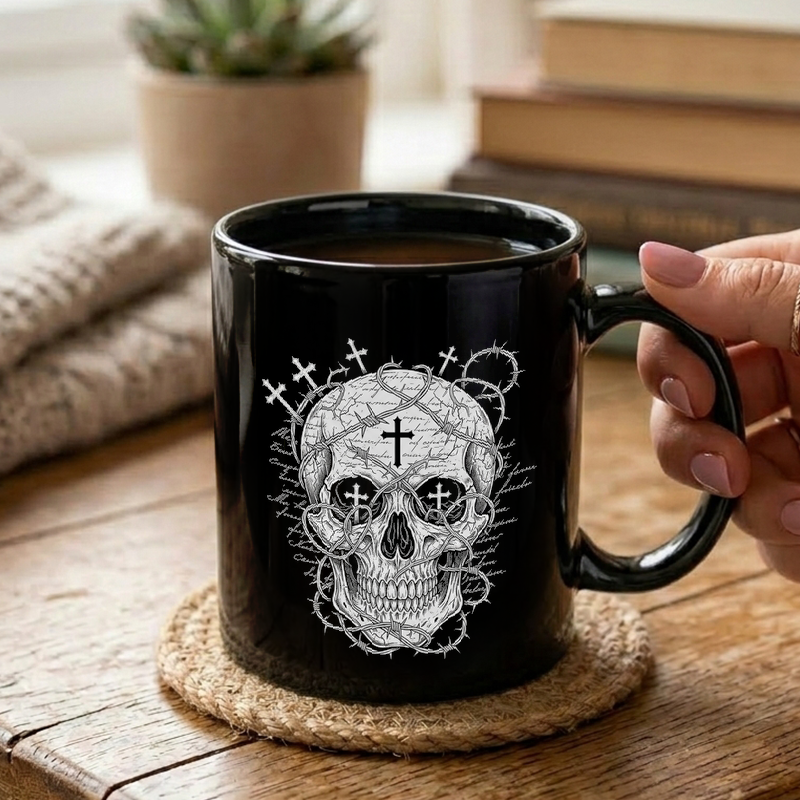 Gothic Skull Sigilism Mug