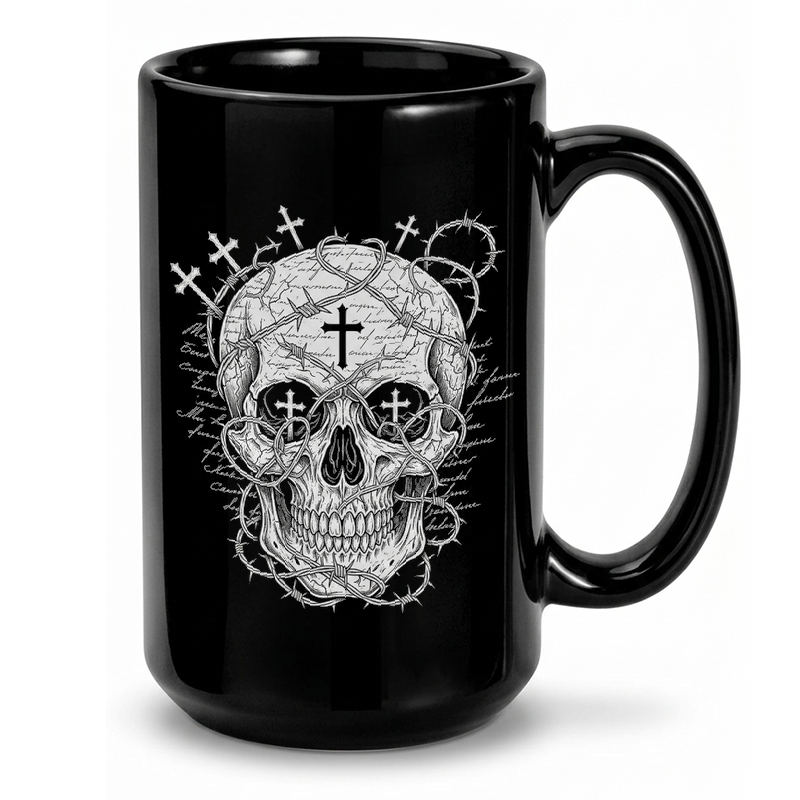 Gothic Skull Sigilism Mug
