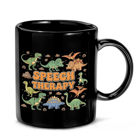Dinosaur Speech Therapy Design Mug
