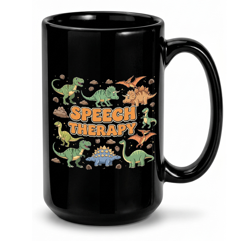 Dinosaur Speech Therapy Design Mug