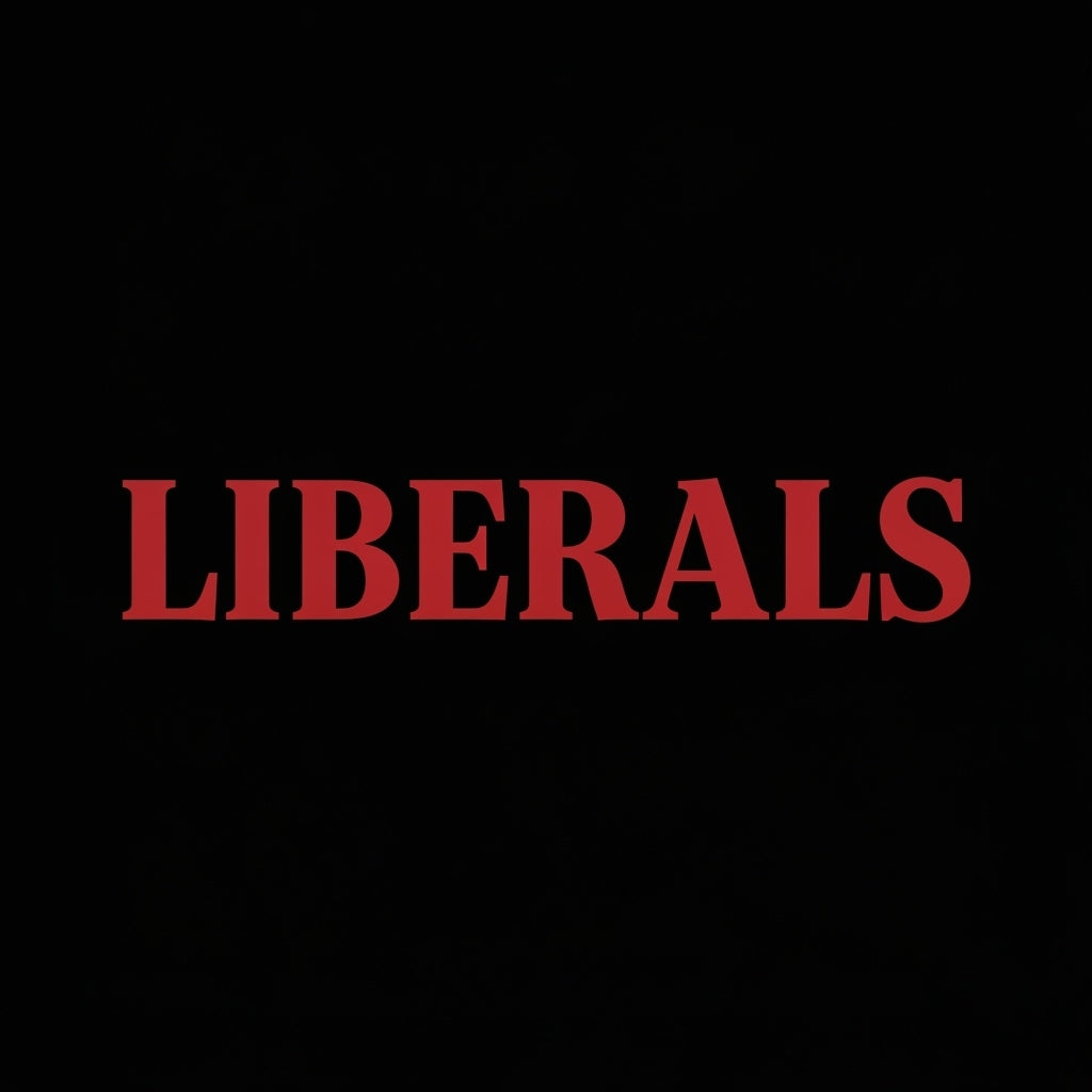 Bold Liberals Typography Mug