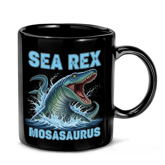 Mosasaurus Sea Rex Dinosaur Mug