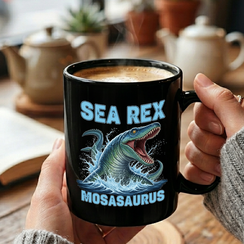 Mosasaurus Sea Rex Dinosaur Mug