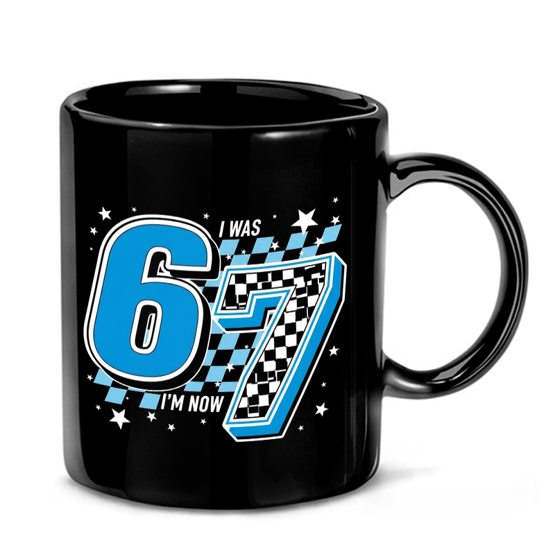 Racing Into Seven Years Old Mug