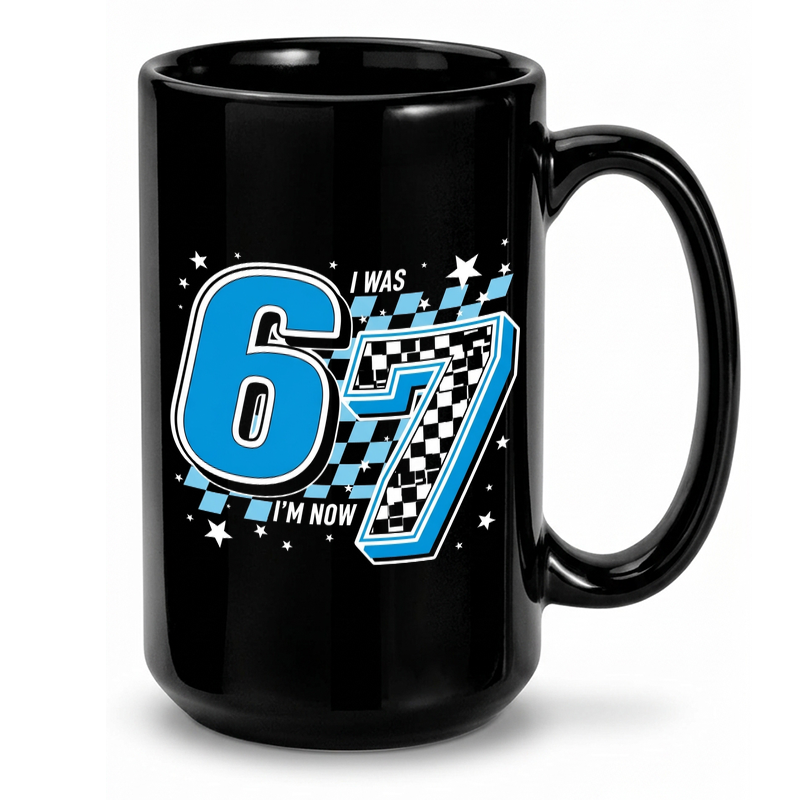 Racing Into Seven Years Old Mug