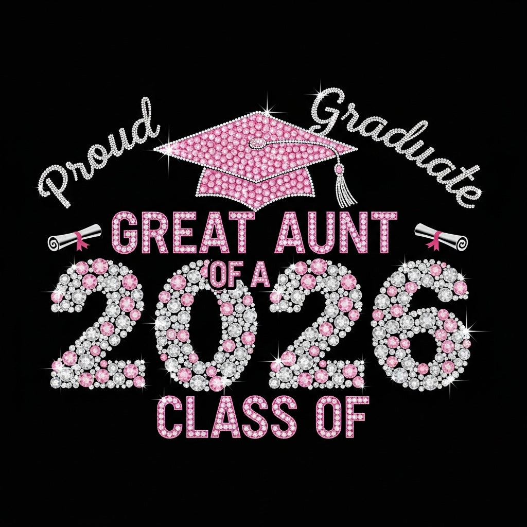 Rhinestone Graduation Year 2026 Mug