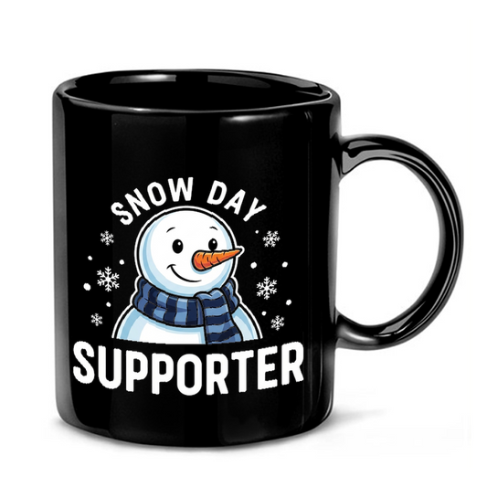 Cheerful Snowman Winter Design Mug