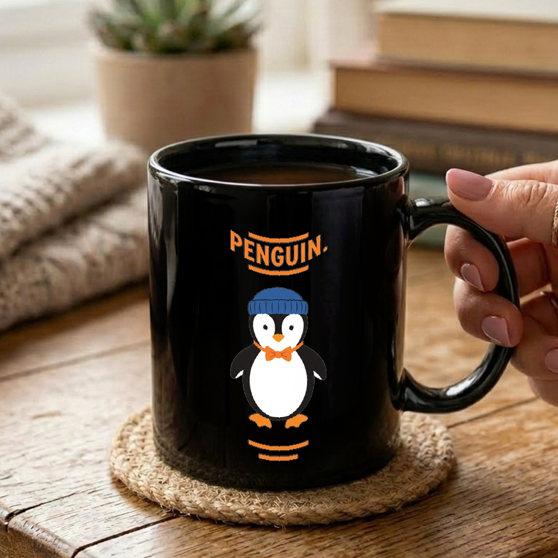 Penguin Math Lover Design Mug