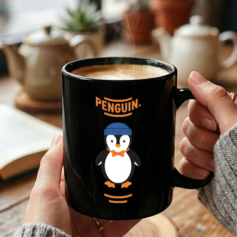 Penguin Math Lover Design Mug