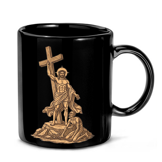 Christus Rex: Victory Over Evil Mug