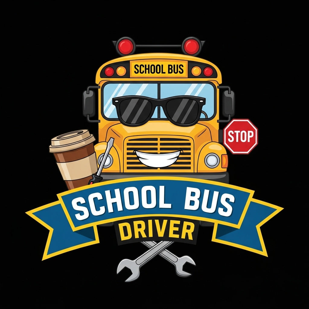 Smiling School Bus Driver Mug