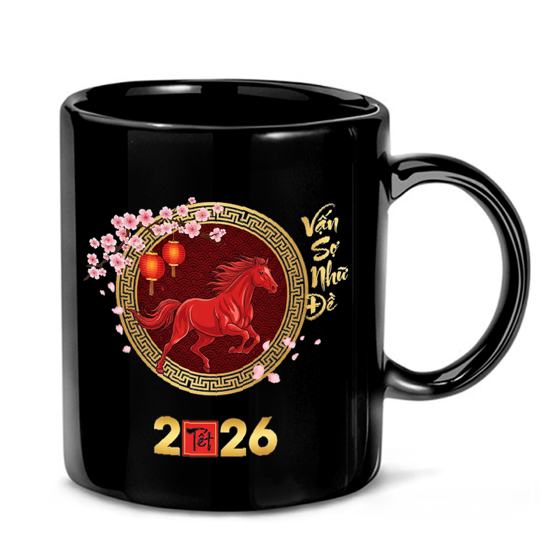 Vietnamese Lunar New Year Horse Mug