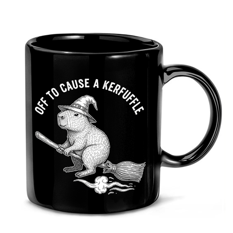 Capybara Wizard Kerfuffle Mug