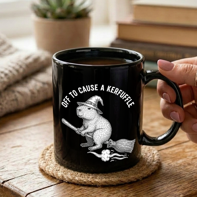 Capybara Wizard Kerfuffle Mug
